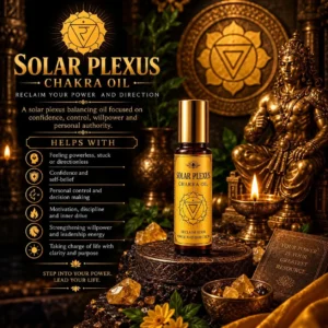 SOLAR PLEXUS CHAKRA MAANTRIKA OIL