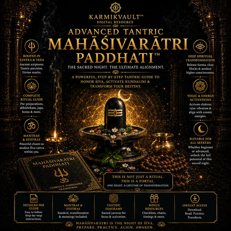 ADVANCED TANTRIC MAHĀŚIVARĀTRI PADDHATI™
