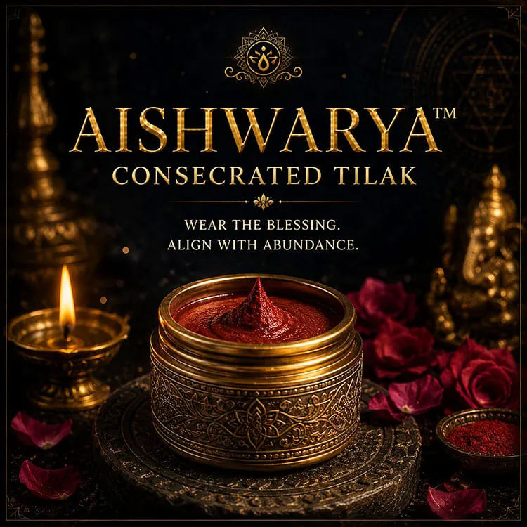 AISHWARYA™ Consecrated Tilak