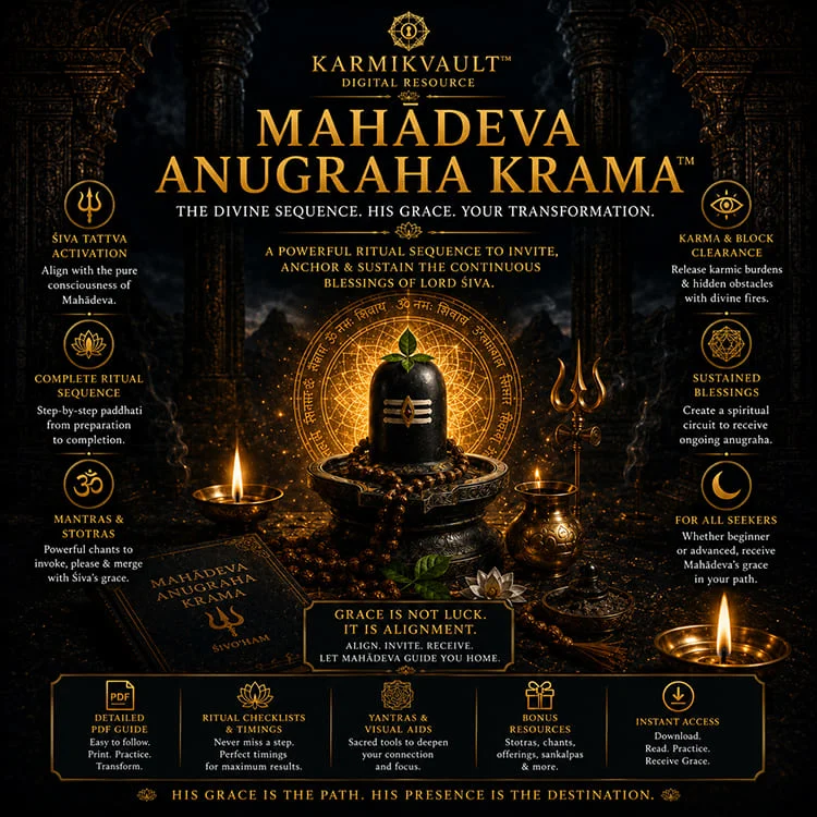 MAHĀDEVA ANUGRAHA KRAMA™