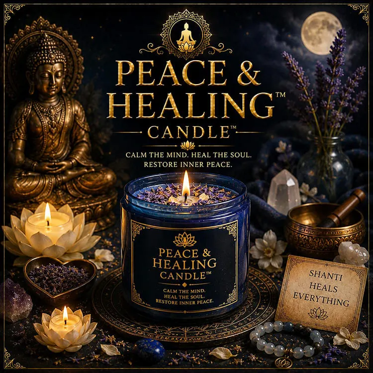 PEACE & HEALING CANDLE™