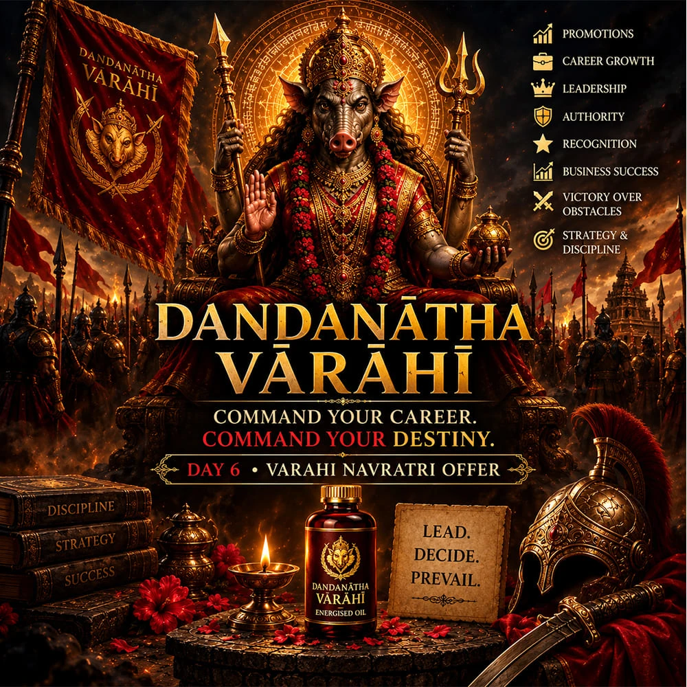 DANDANĀTHA VĀRĀHĪ™ MAANTRIKA OIL